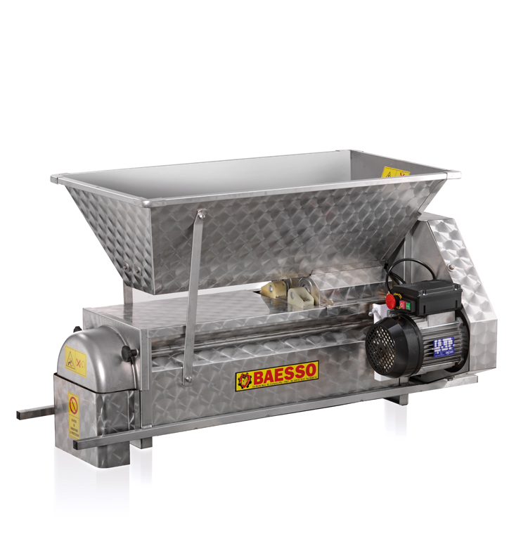 Model 202 - Dezciorchinator cu Zdrobitor și Motor, Inox