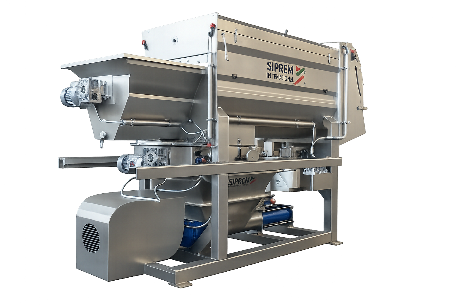 ALPHA 50 Professional Grape Crusher and Desteammer - SIPREM