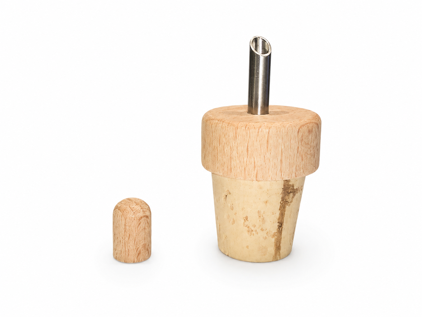 Special Wooden, Cork & Stainless Steel Stoppers - TECHNOSUGHERI - 3