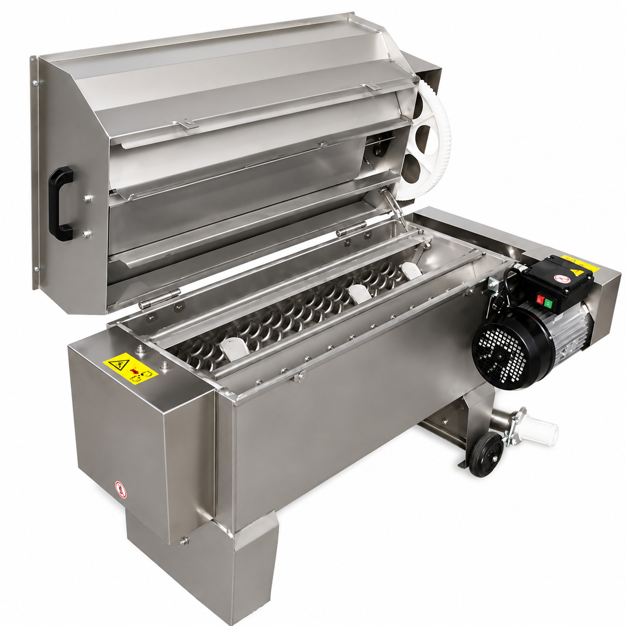 GAMMA 15–25–40 - Dezciorchinător Struguri cu Motor și Pompă - ZAMBELLI ENOTECH - 2