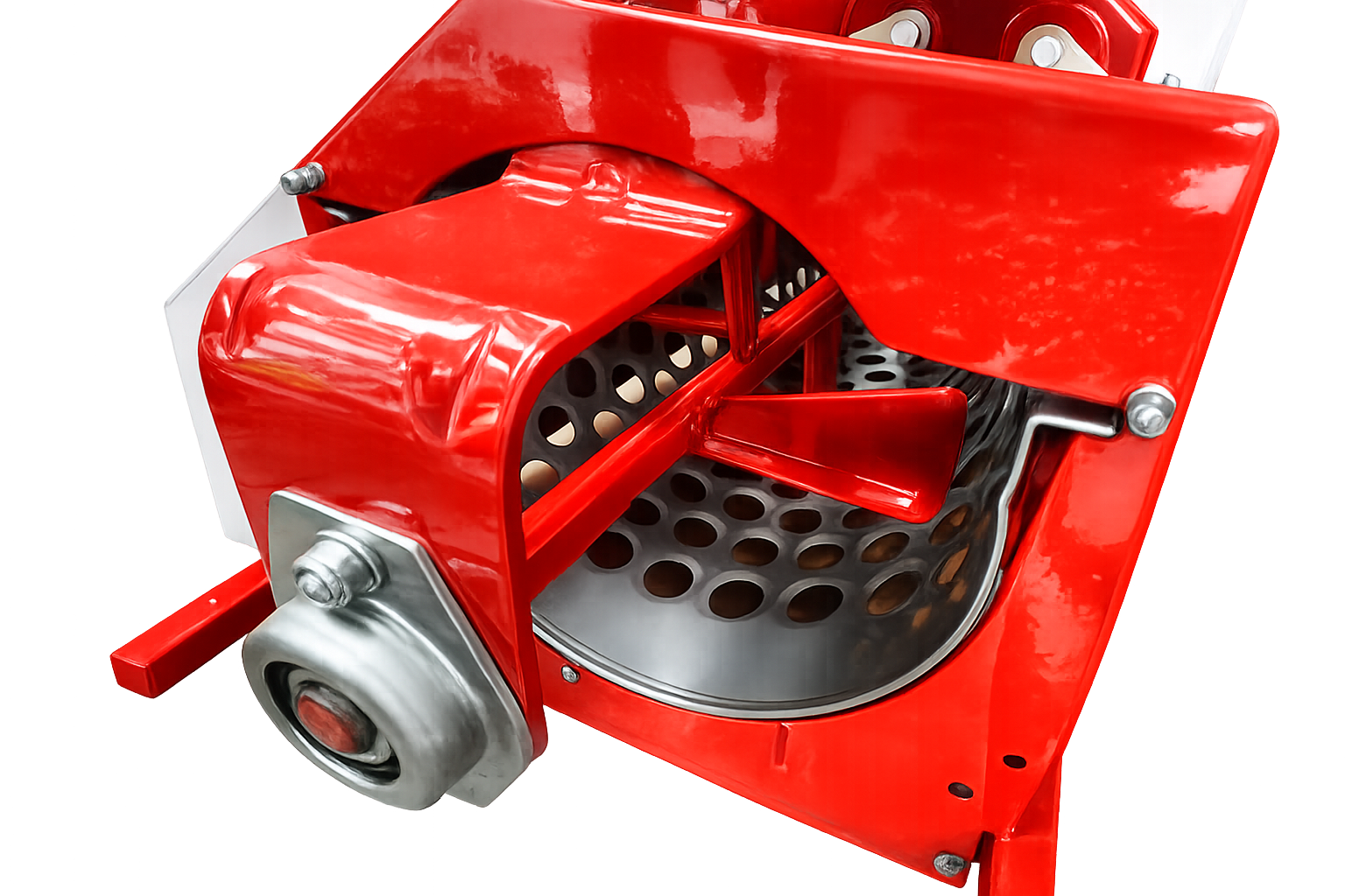 Model 191TI – Dezciorchinător cu Zdrobitor și Motor, Cuvă, Ax Melcat și Coș Separator din Inox, Corp Vopsit Câmp Electrostatic - 2