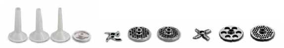 9504NSPI Mașină de Tocat Carne Electrică Nr.32, Inox - 5