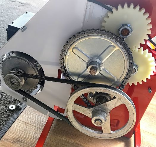 Model 191 - Dezciorchinător cu Zdrobitor și Motor, Vopsit Câmp Electrostatic - 5